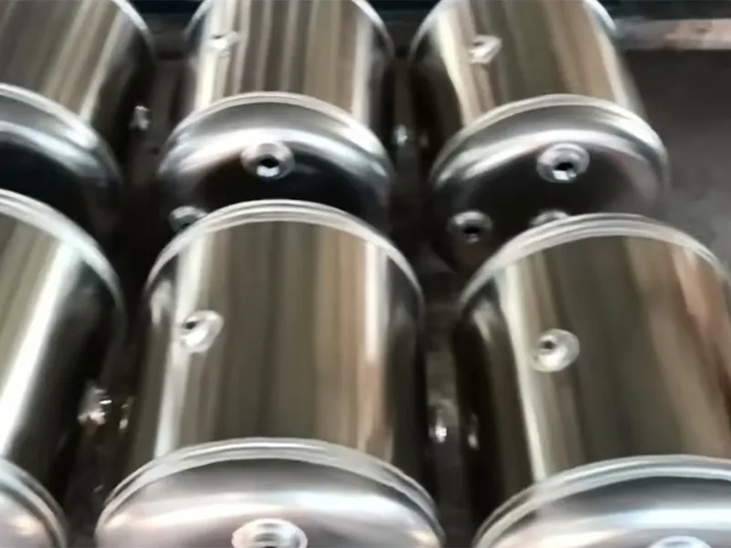 Aluminium alloy air tanks