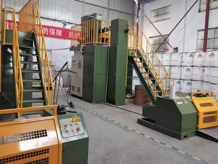 Wire drum packing line